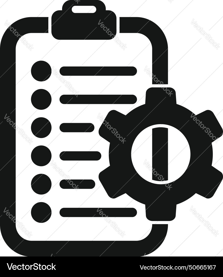 Clipboard random access icon simple ram Clipboard random access icon simple ram vector image