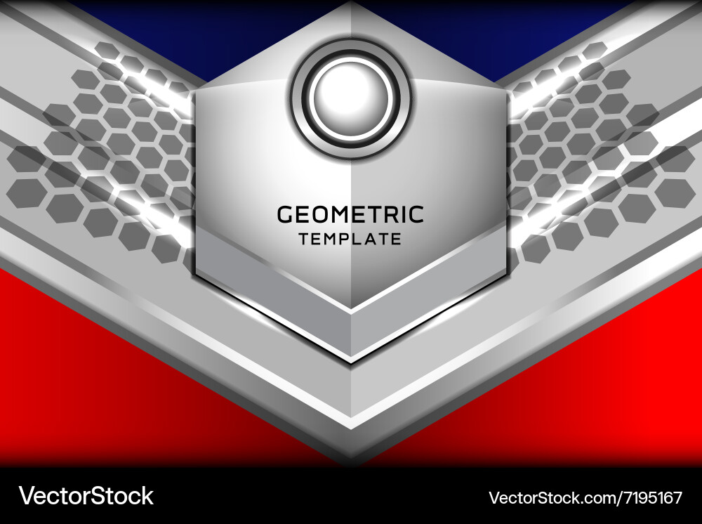 Dynamic Geometric Pattern Background vector image