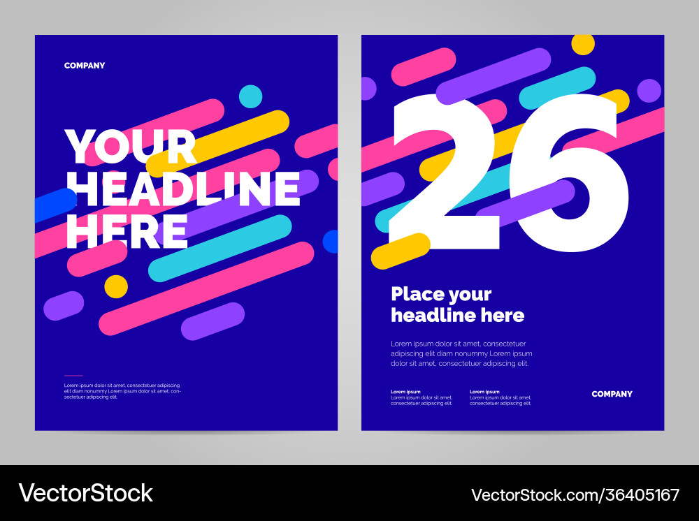 Dynamic Sport Event Poster Template Vector Image