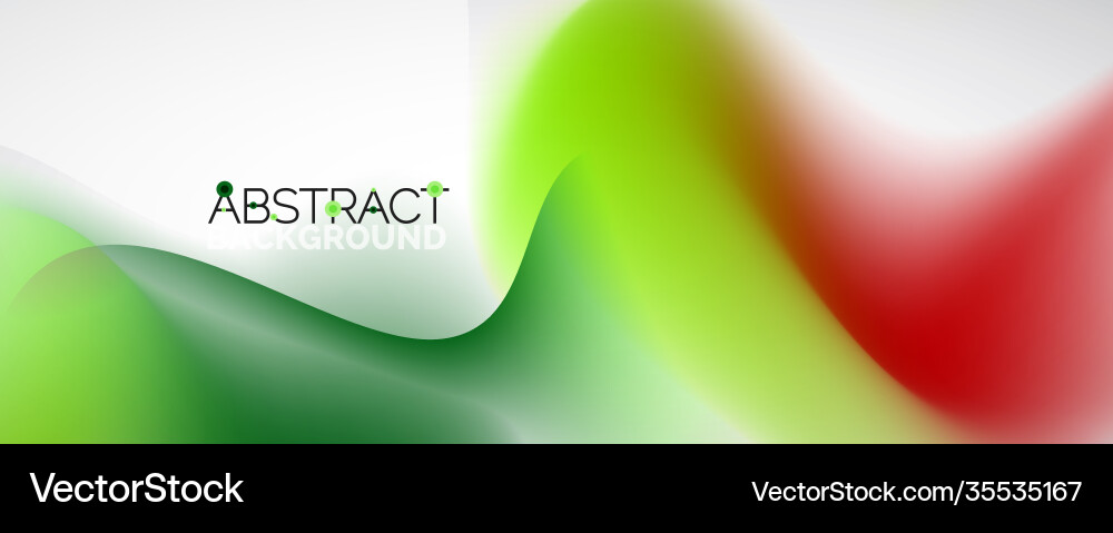 Fluid color gradient abstract background trendy Vector Image