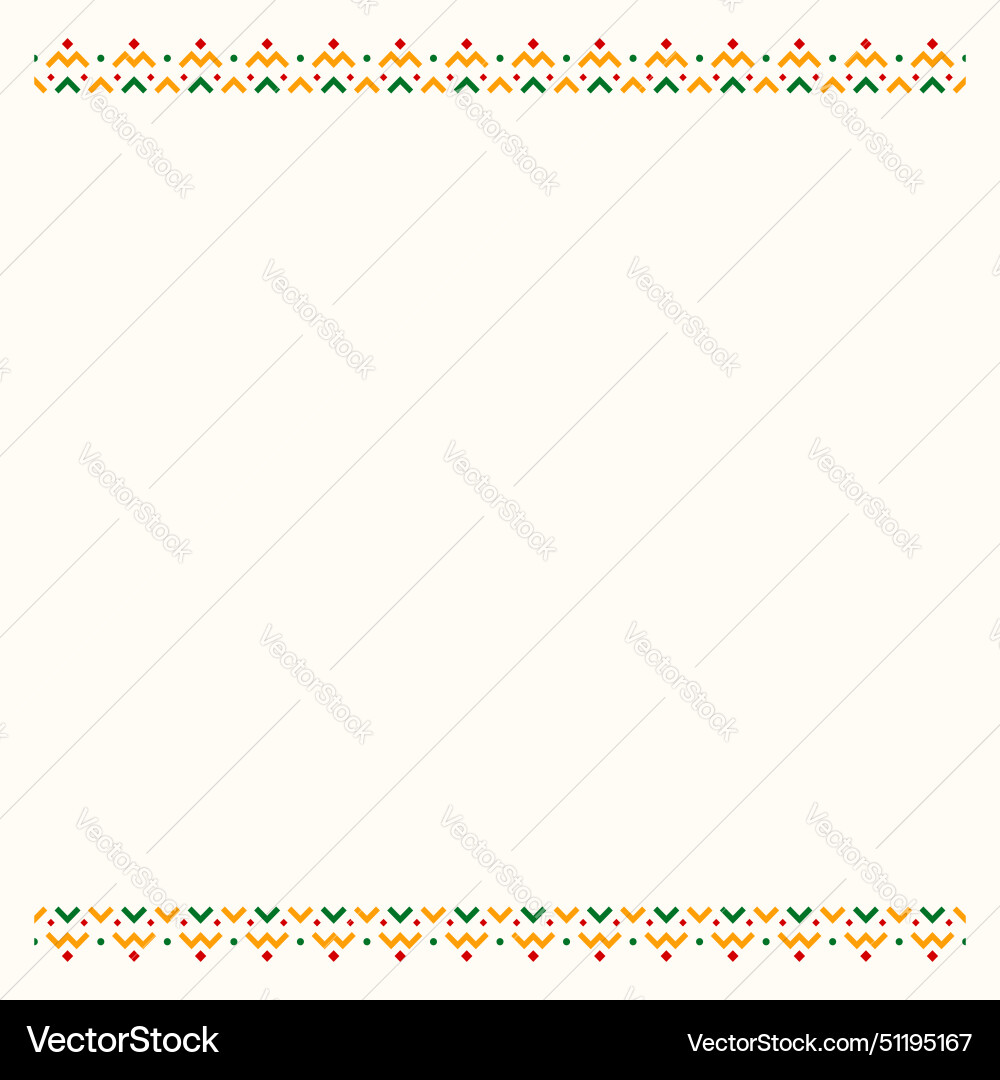 Juneteenth frame design element collection Juneteenth frame design element collection Vector Image