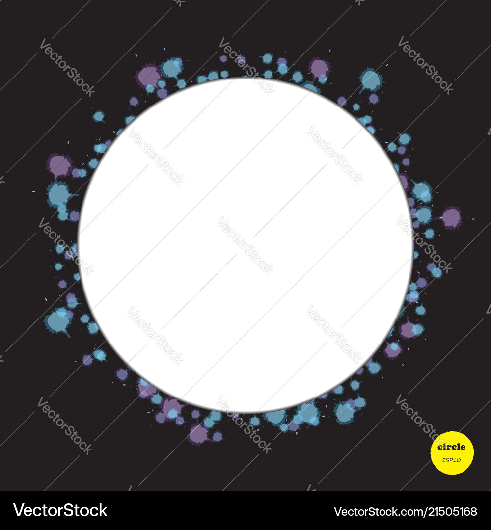 Design colorful circles with line elements Design colorful circles with line elements vector image