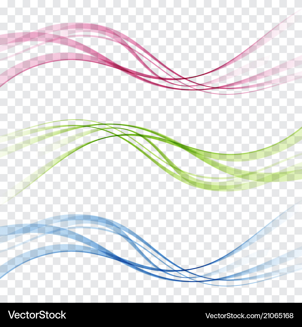 Fluid Wave Background Vector Image