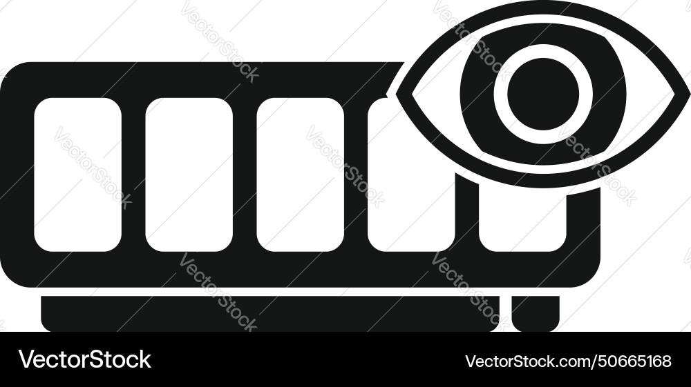 Memory module tech icon simple mobile Memory module tech icon simple mobile Vector Image