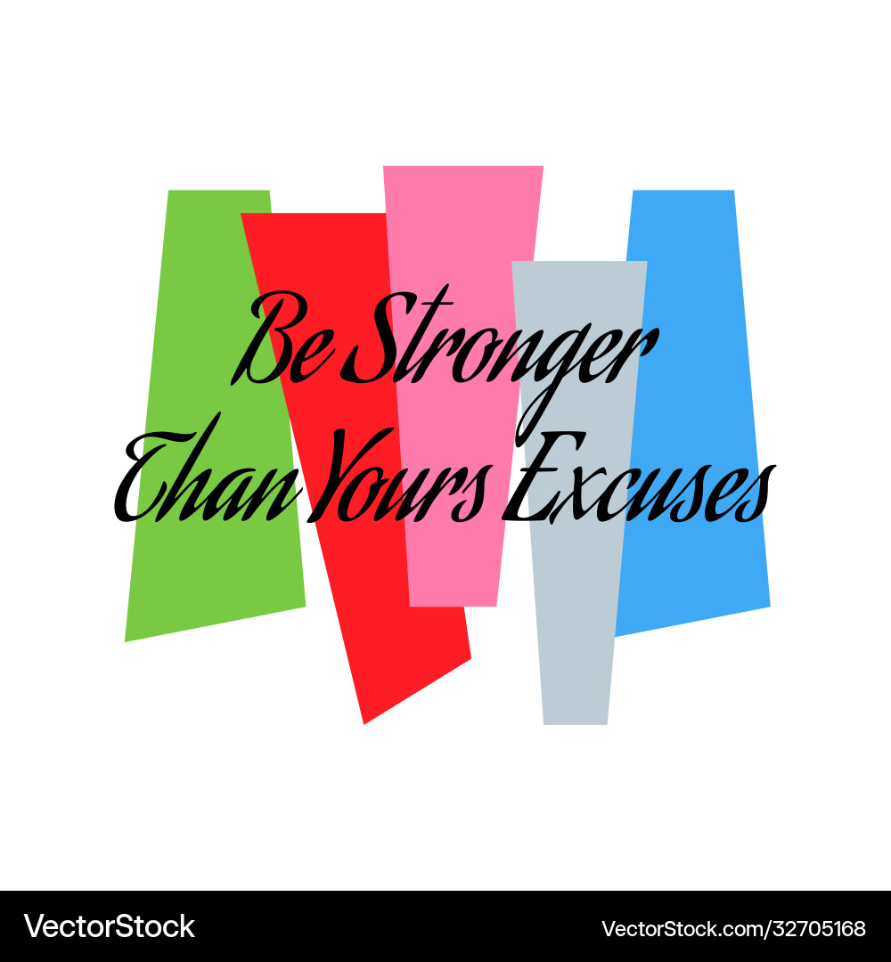 Motivation quote on square shape block background Vector Image