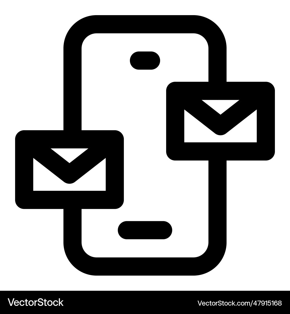 Spam a fraudulent message used to corrupt data Vector Image