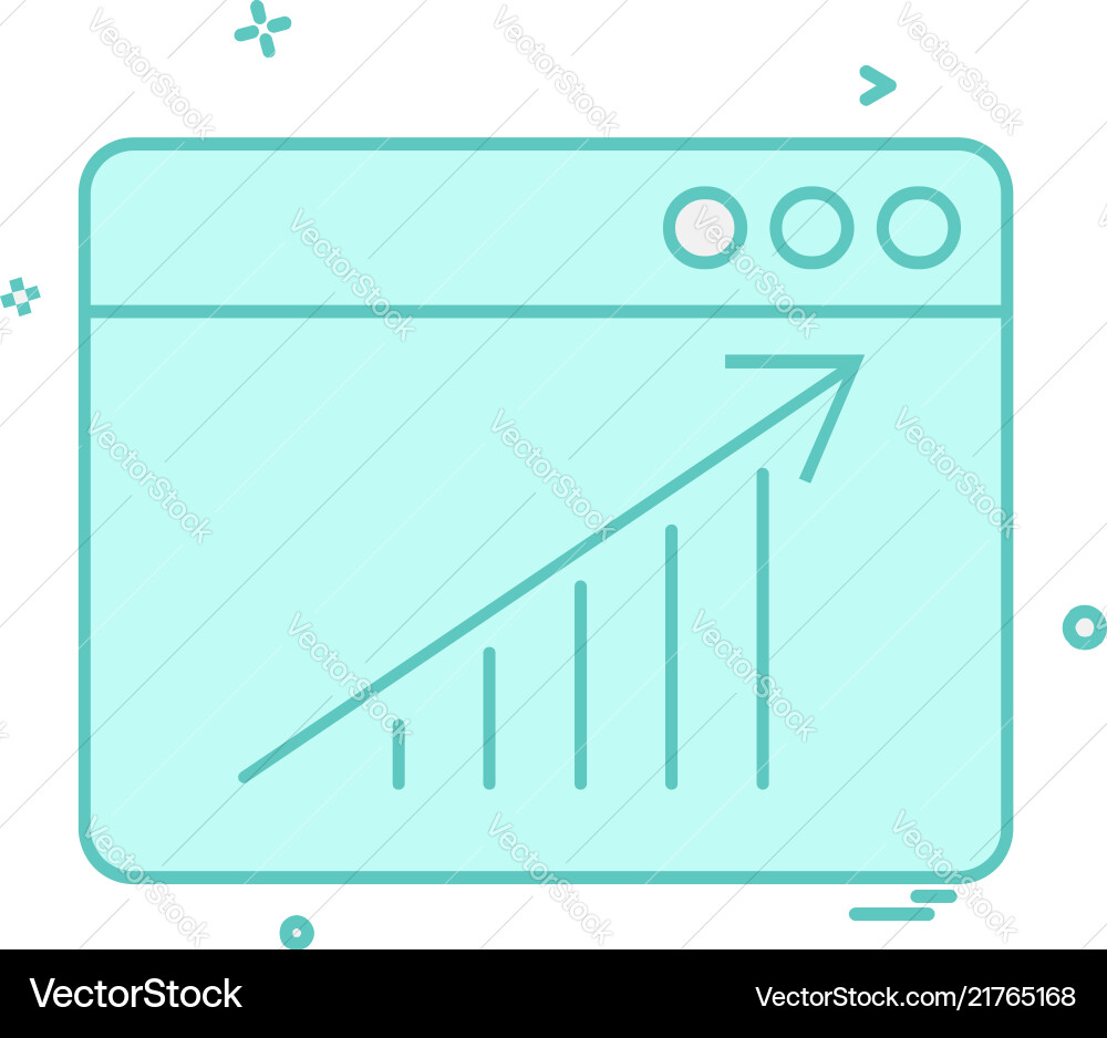 Web layout icon design Vector Image