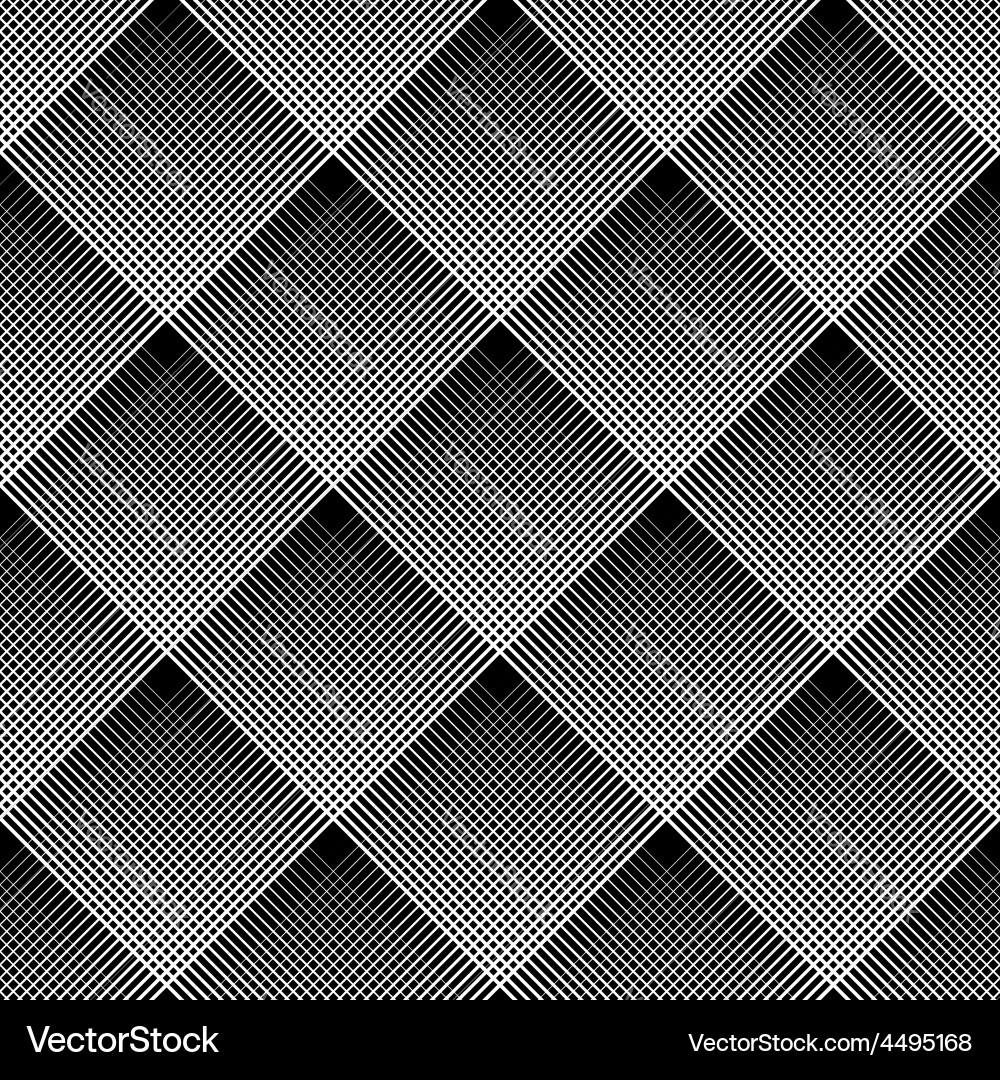 White and Gray Checkerboard Pattern Vector Image