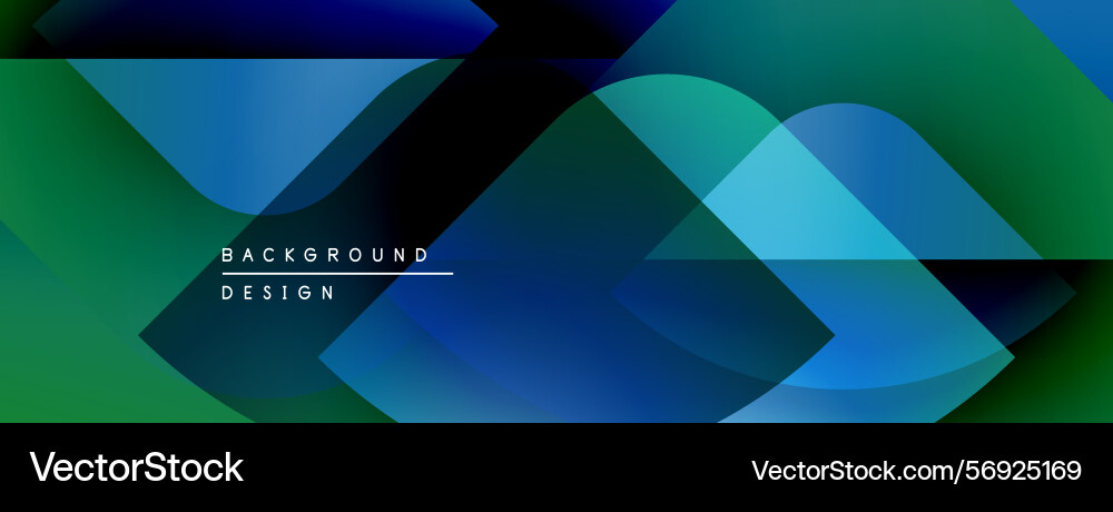 Abstract geometric shapes overlap creating Abstract geometric shapes overlap creating vector image