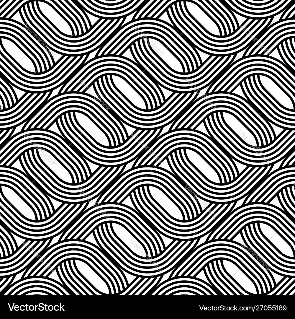 Design seamless chain pattern vector image