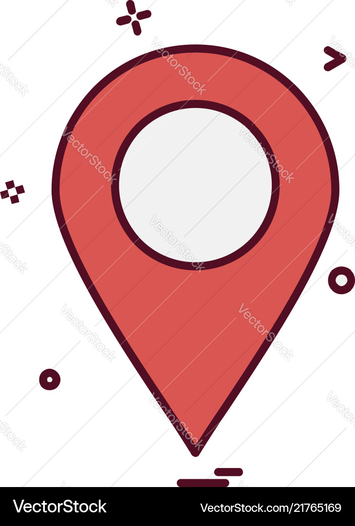 Navigation icon design Vector Image
