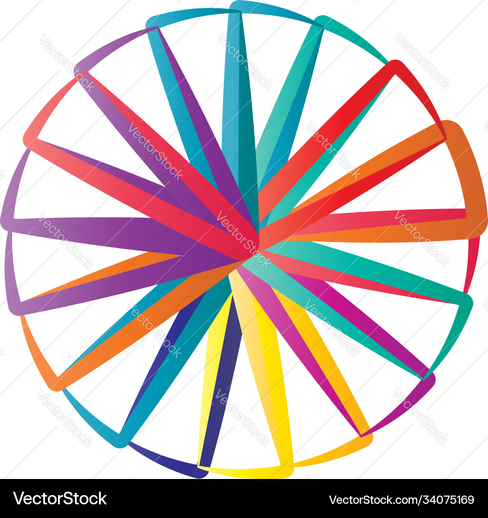 Simple pie chart-graph and diagram circle Simple pie chart-graph and diagram circle Vector Image