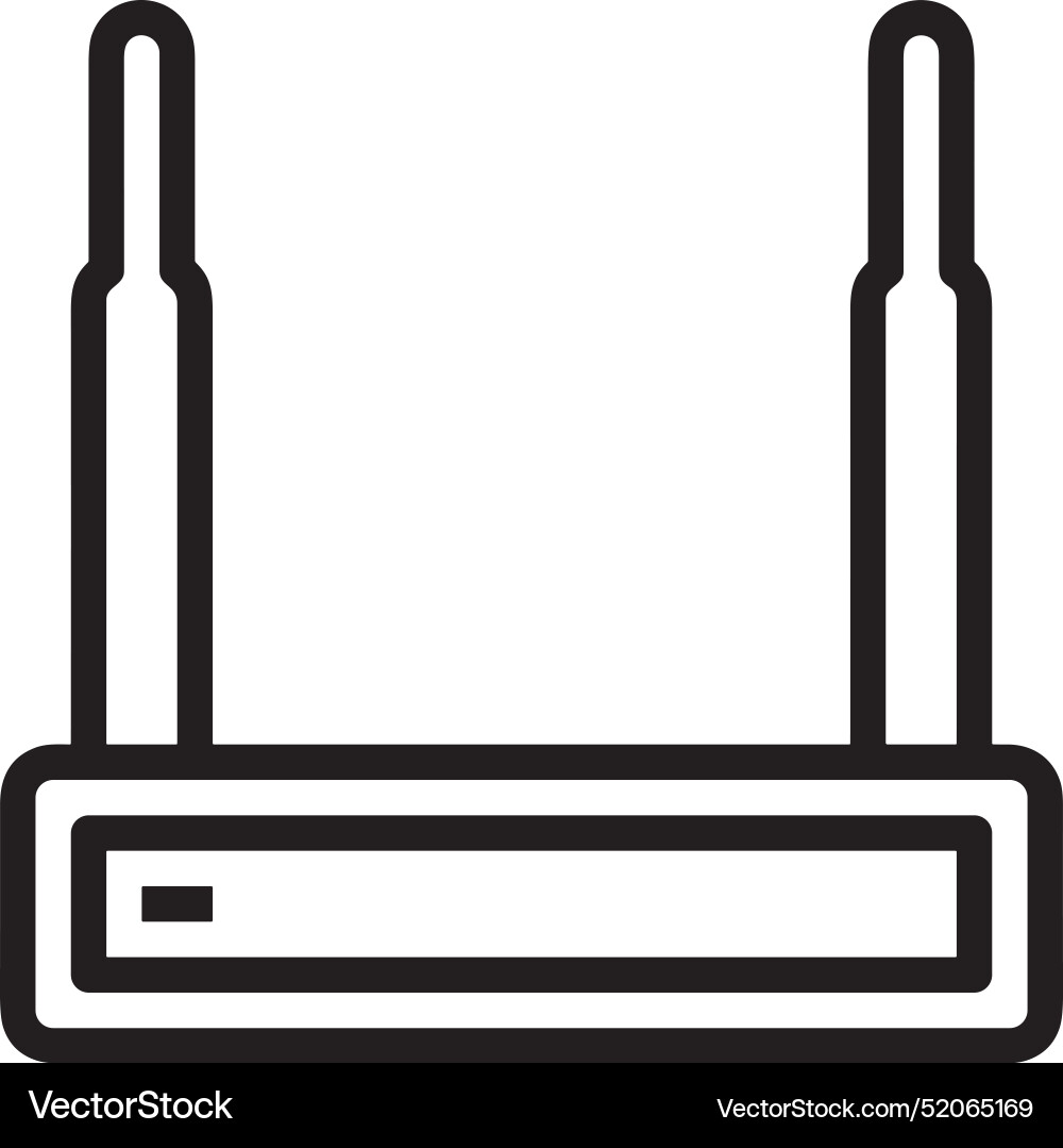 Upload outline icon symbol image Vector Image