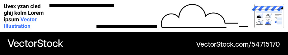Cloud storage and data transfer icon with file vector image