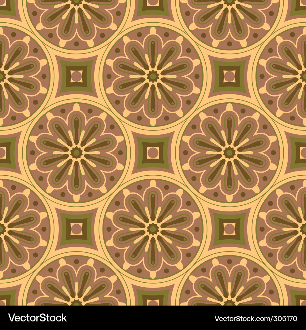 Decorative pattern background Vector Image