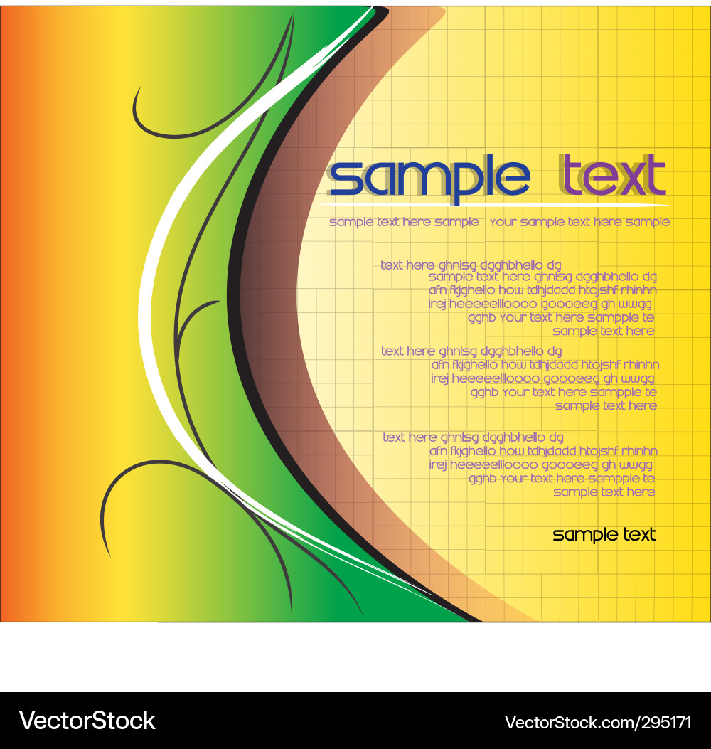 Abstract background Vector Image