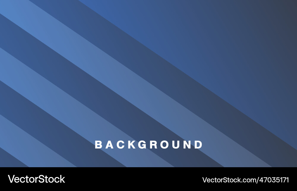 Abstract blue background and curve shape vector image