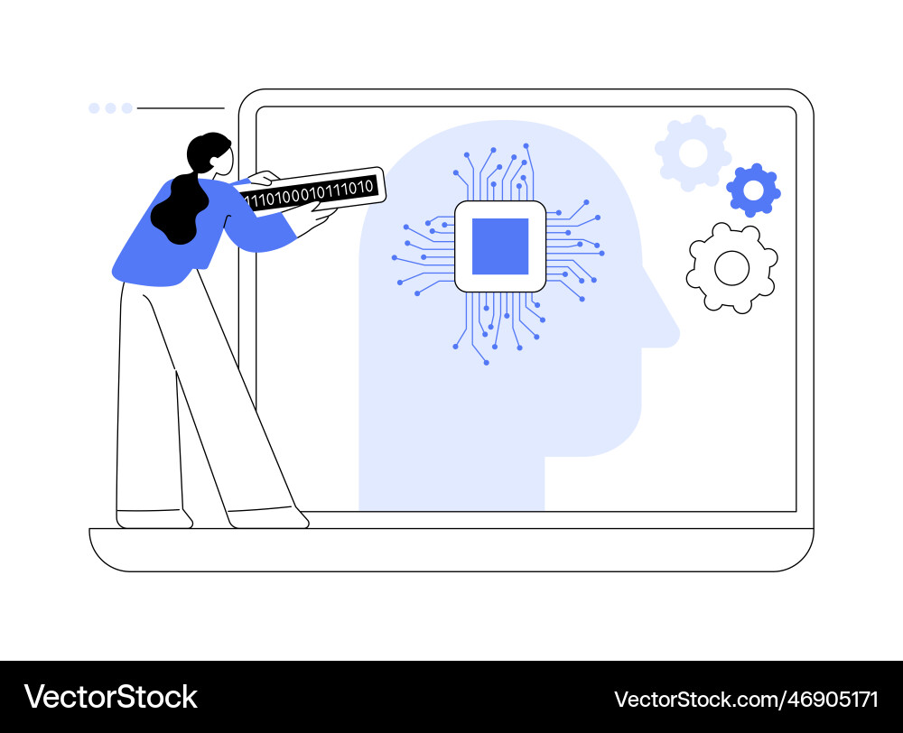 Artificial Intelligence Concepts vector image