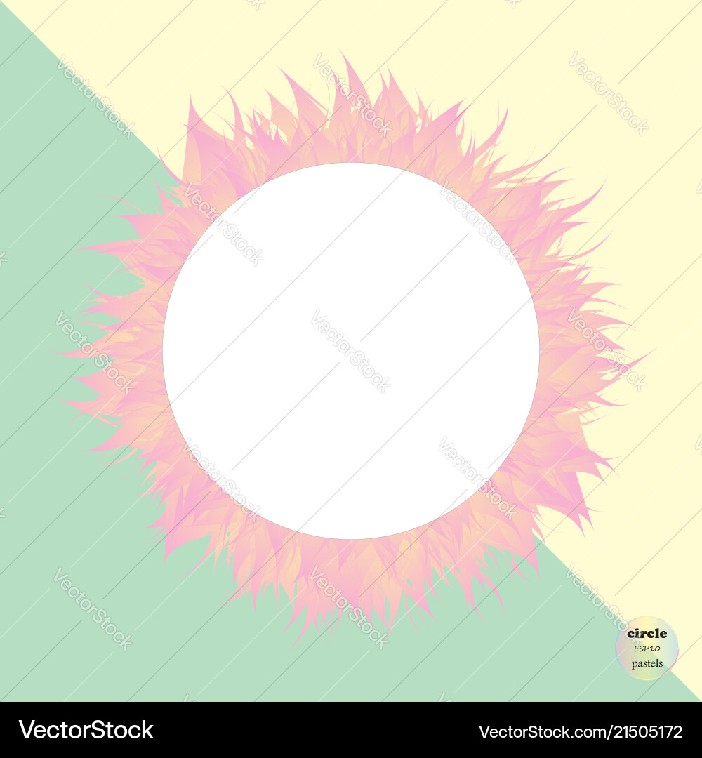 Design colorful circles with line elements Design colorful circles with line elements vector image