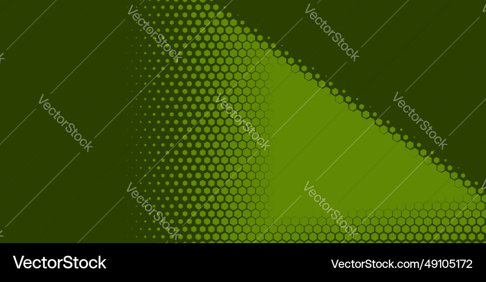 Geometric abstract hexagon two color background Vector Image