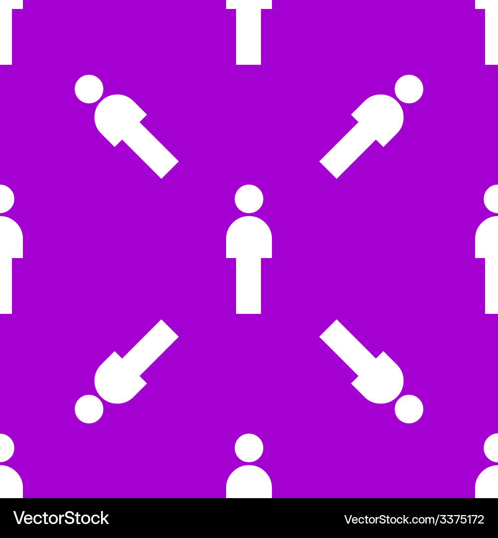 Man restroom web icon flat design seamless pattern vector image