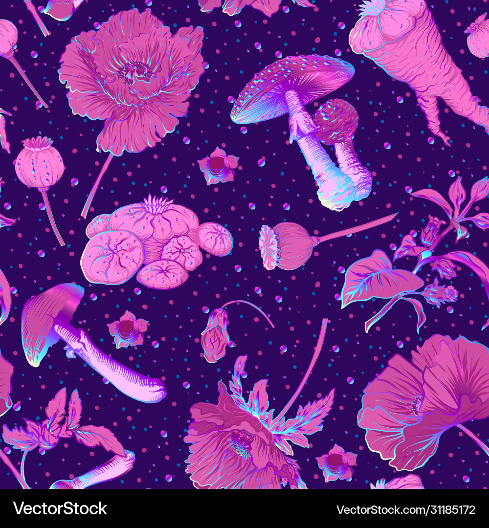 Seamless pattern background with miraculous Seamless pattern background with miraculous Vector Image