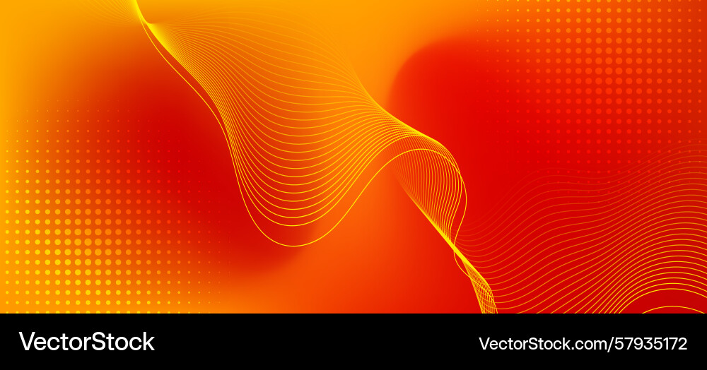 Soft textured red and yellow gradient color Vector Image