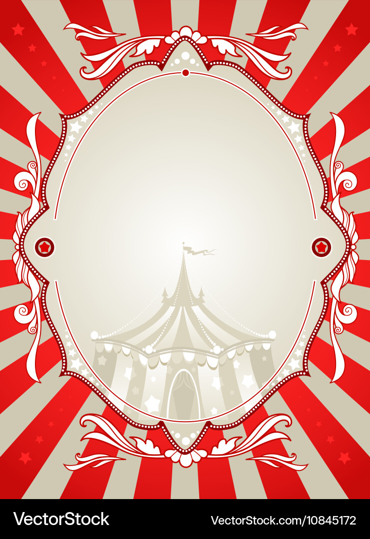 Vintage Circus Background – Royalty-Free Vector | VectorStock, image size:741x1080