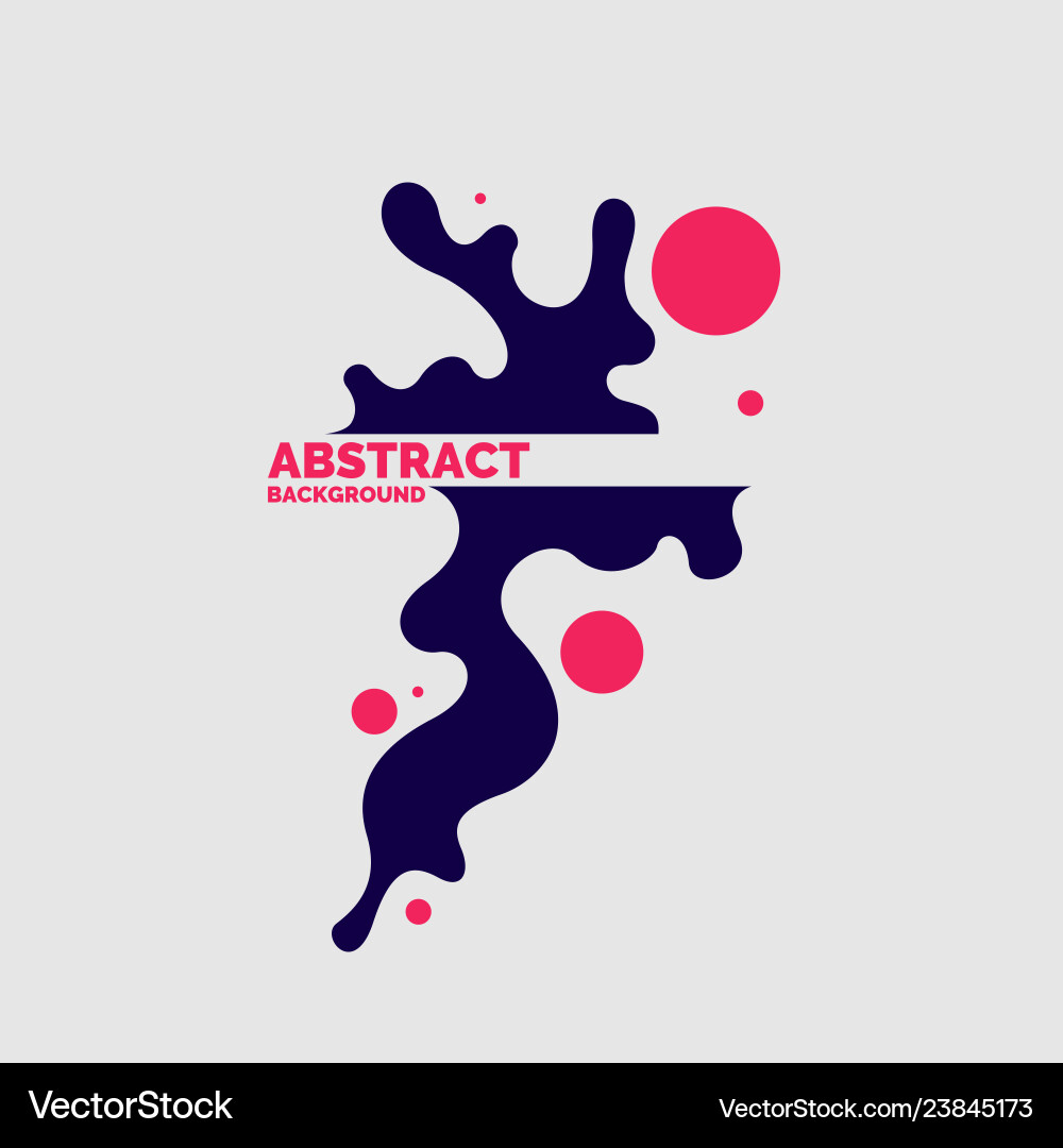 Abstract background with dynamic linear waves vector image