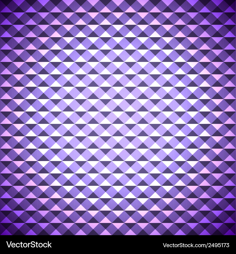 Creative triangle pattern background vector image