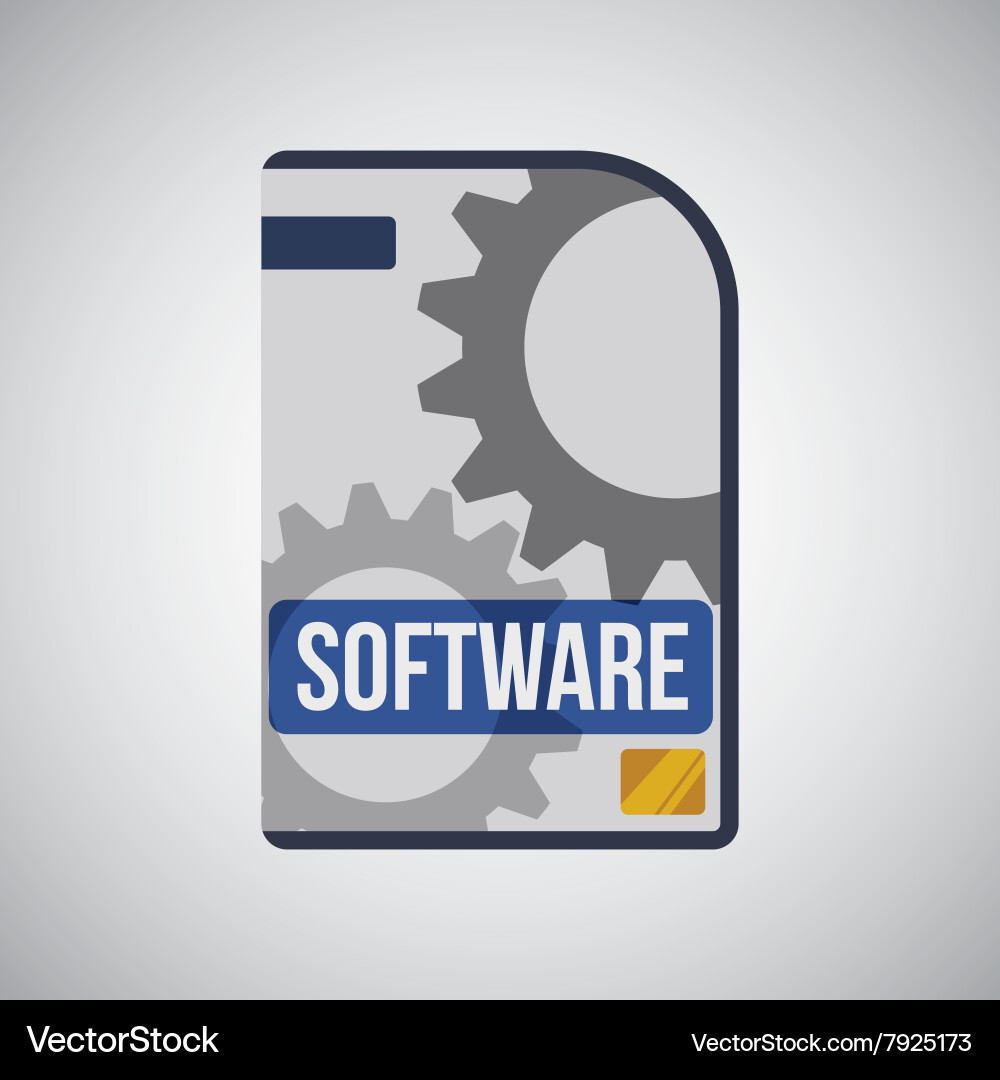 Development and software design vector image