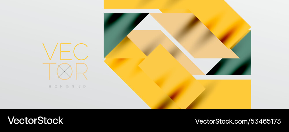 Dynamic lines and triangles Vector Image