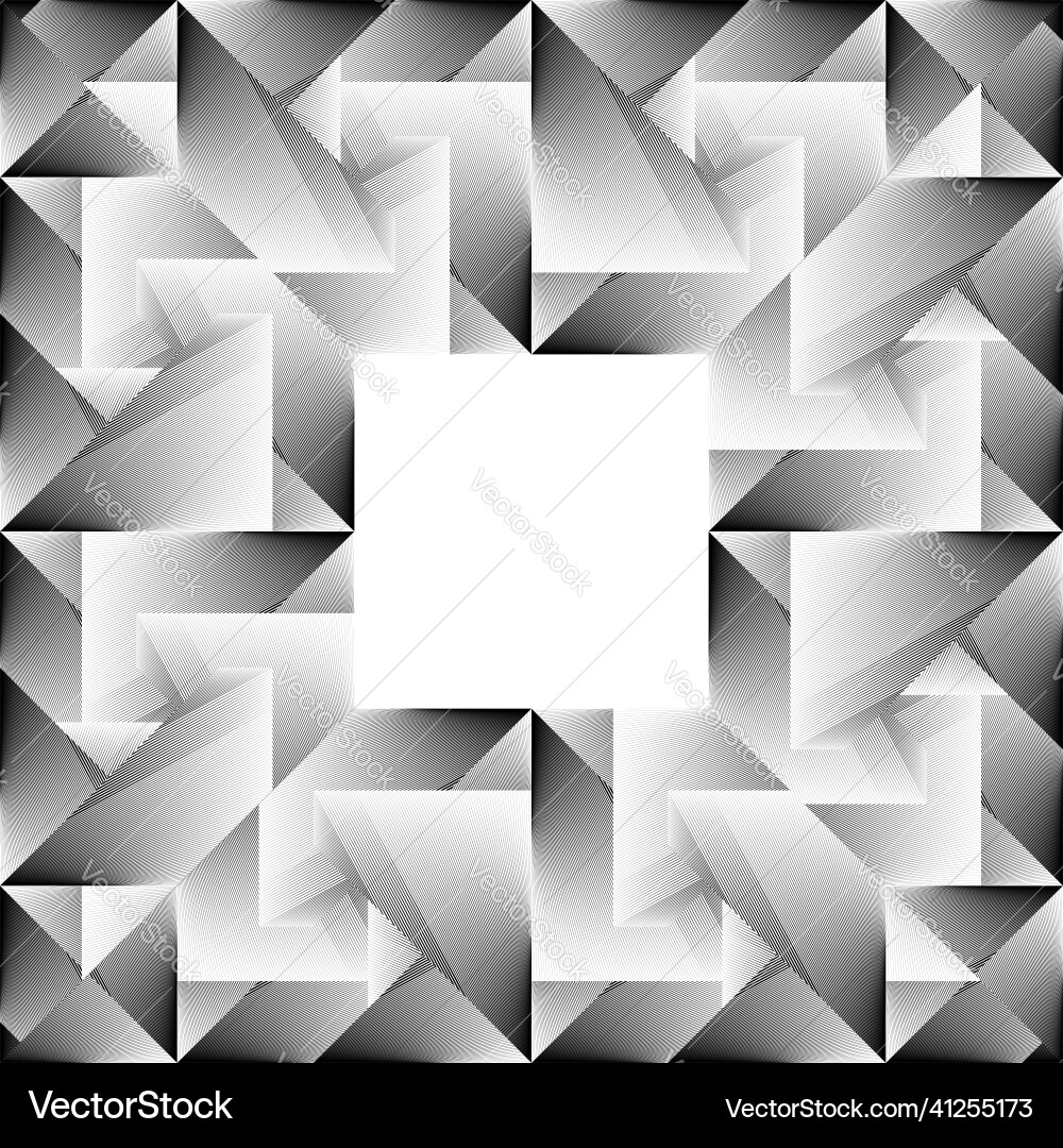 Rgb abstract halftone lines dynamic background Vector Image