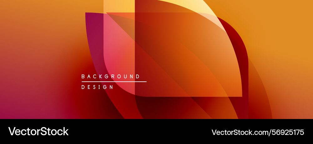 Abstract geometric shapes overlap creating Abstract geometric shapes overlap creating Vector Image