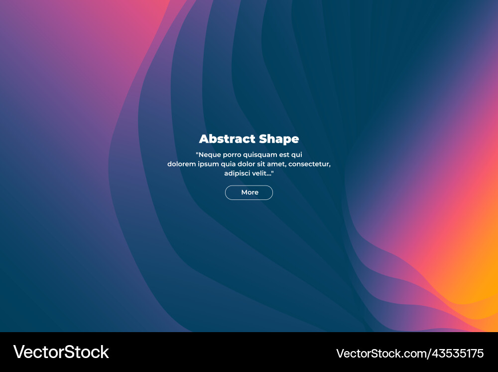 Abstract in the form of gradient dark Vector Image