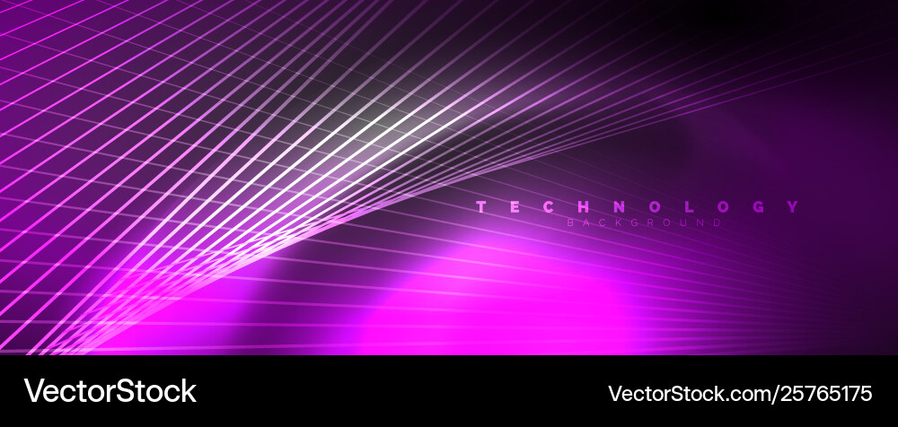 Color light with lines outer space background Color light with lines outer space background vector image