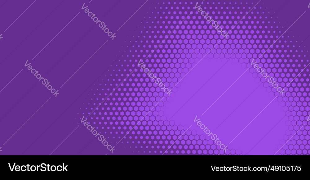 Geometric abstract hexagon two color background Vector Image
