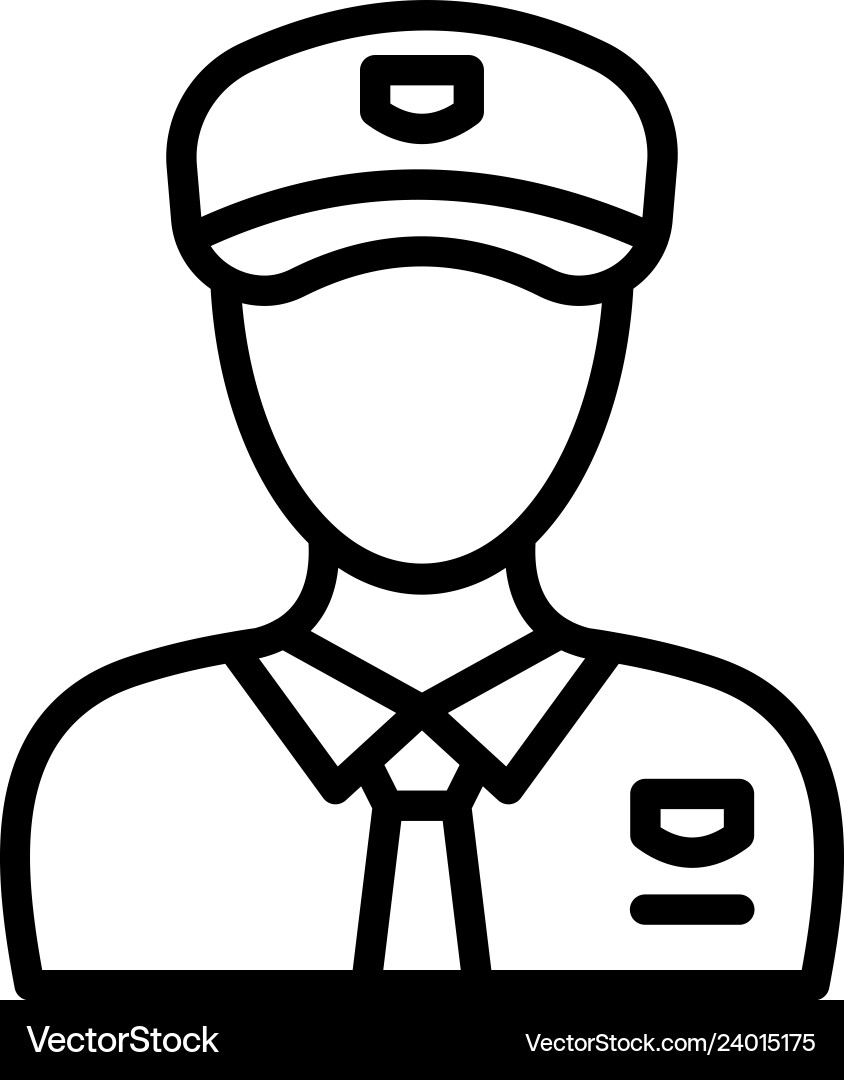 Sergeant icon which can easily modify or e Vector Image