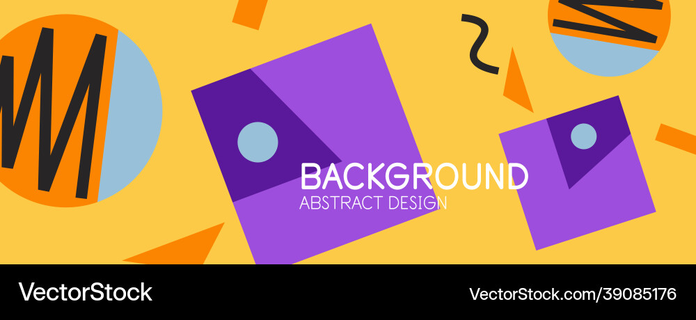 Abstract background blocks lines triangles Abstract background blocks lines triangles vector image