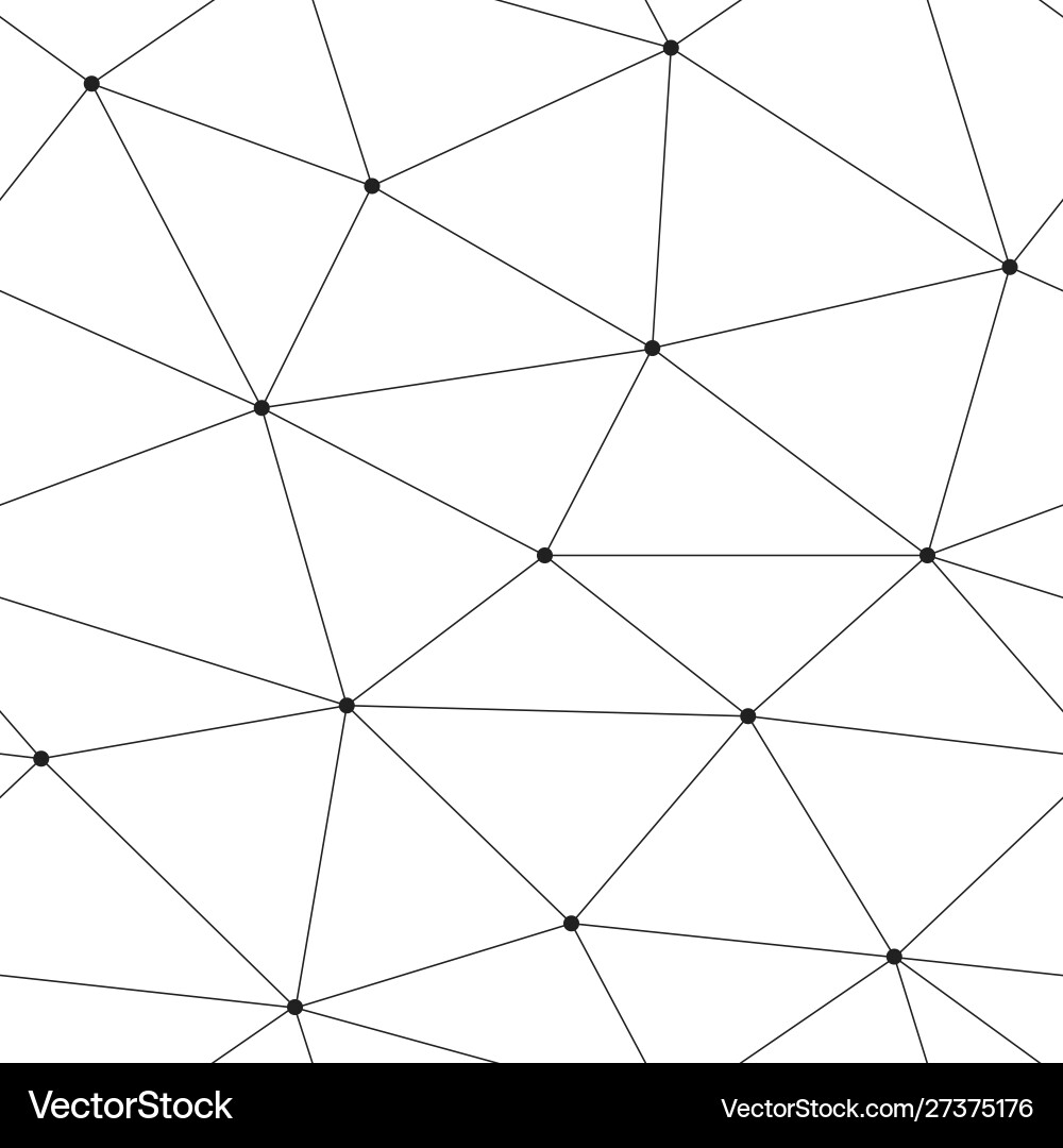 Seamless pattern with triangles 03 Vector Image