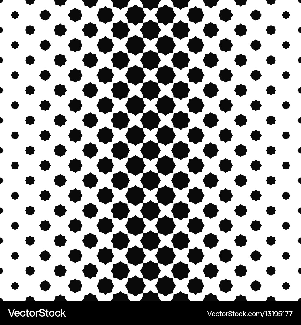 Abstract curved octagon pattern background vector image