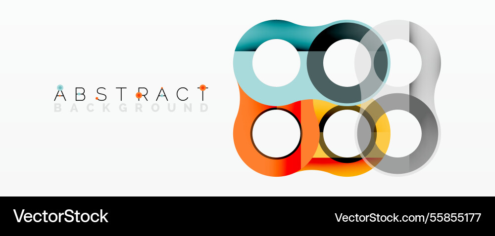 Abstract geometric pattern with interlocking Abstract geometric pattern with interlocking Vector Image
