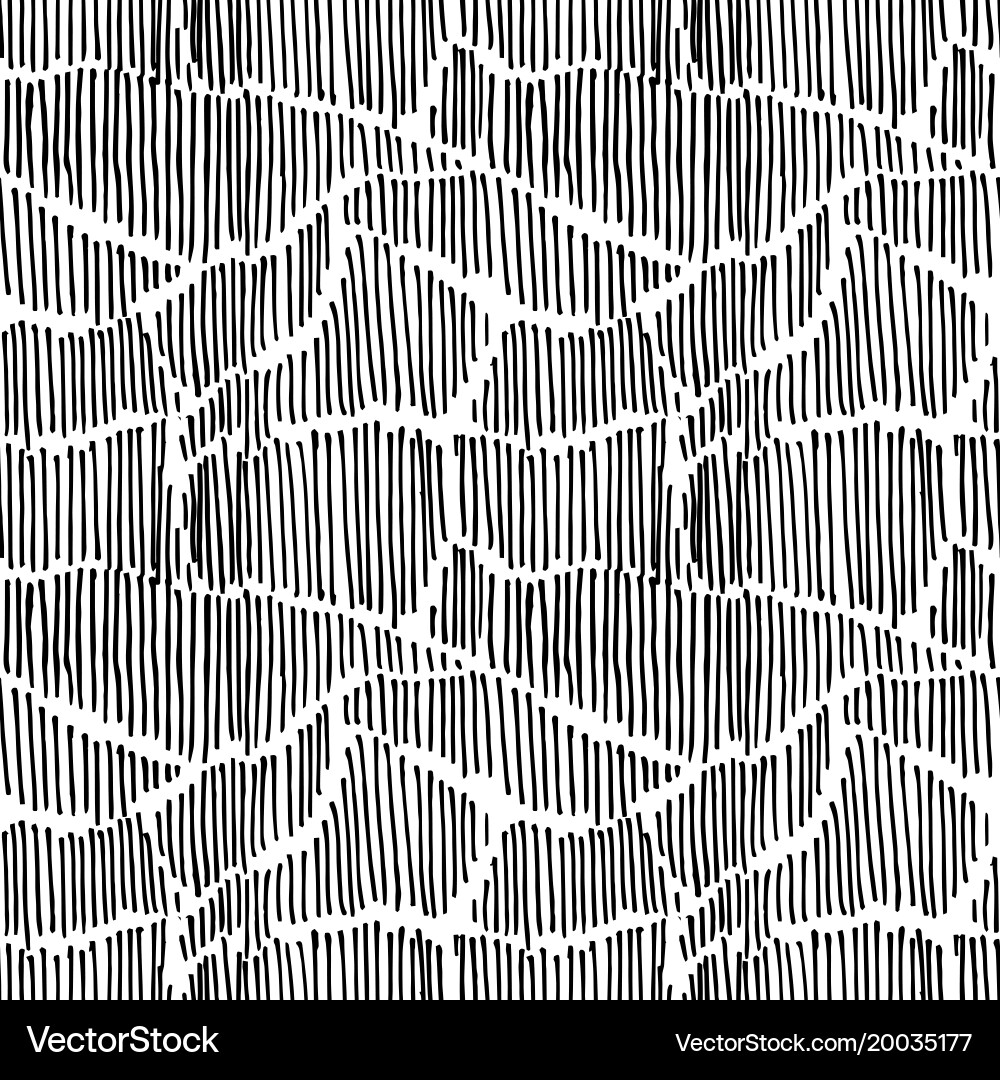 Grunge Hatching Texture Pattern vector image