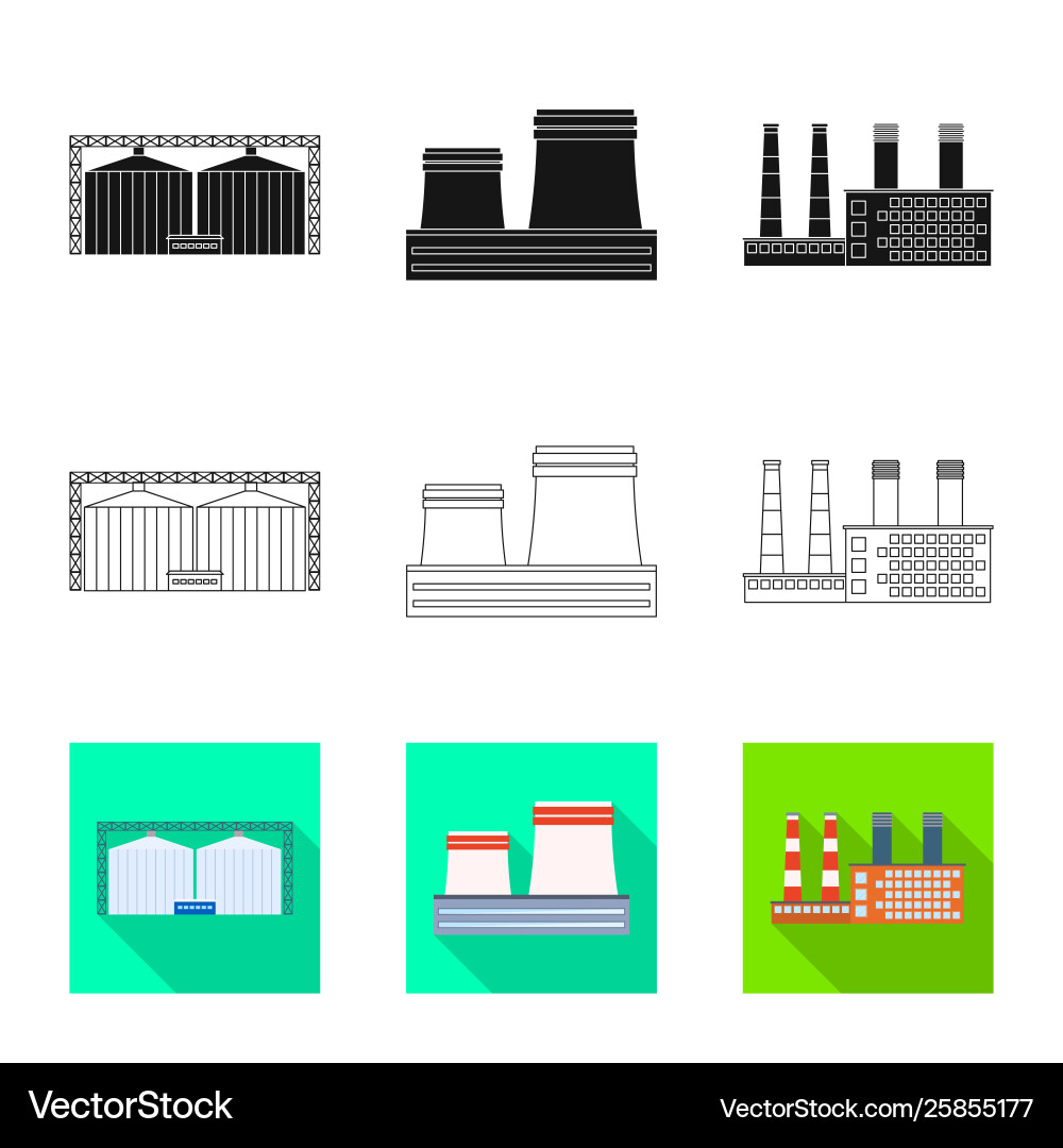 Isolated object production and structure icon Isolated object production and structure icon vector image