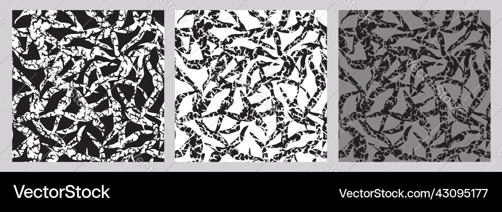 Seamless abstract background artistic pattern vector image