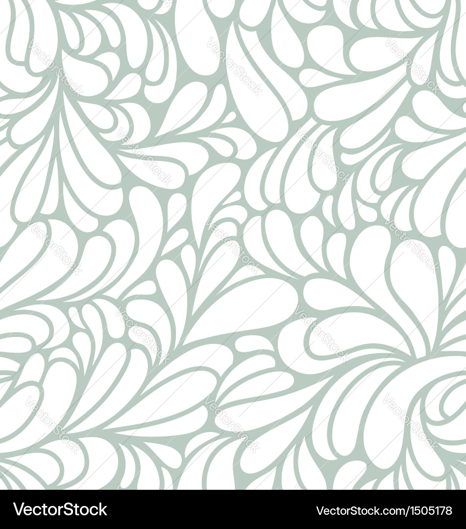 Abstract curls pattern Royalty Free Vector Image