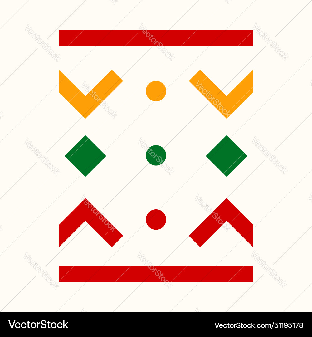 Juneteenth frame design element collection Vector Image