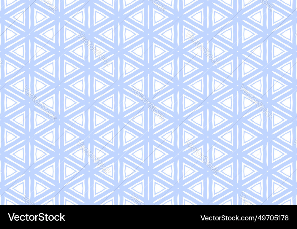 Seamless hexagons and triangles pattern Vector Image