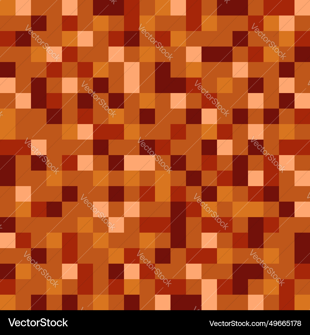 Seamless pattern design with colorful pixels Seamless pattern design with colorful pixels vector image
