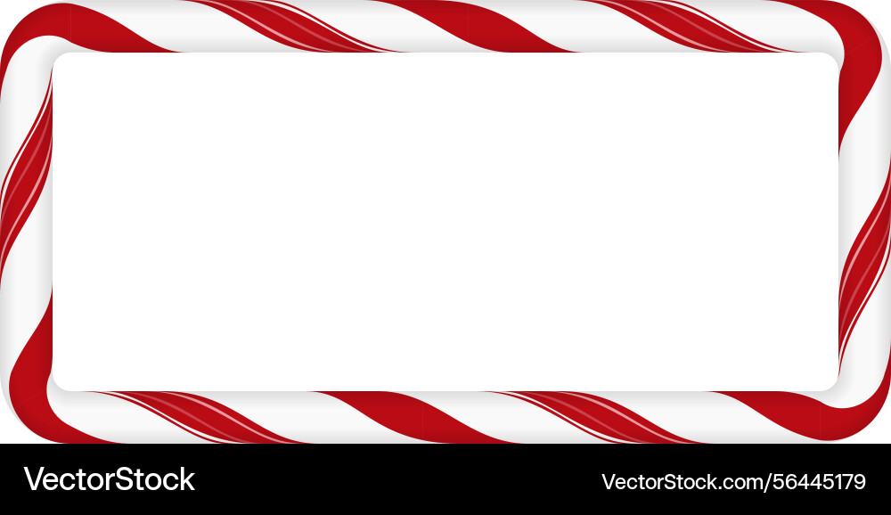 Rectangular frame with red and white Rectangular frame with red and white vector image